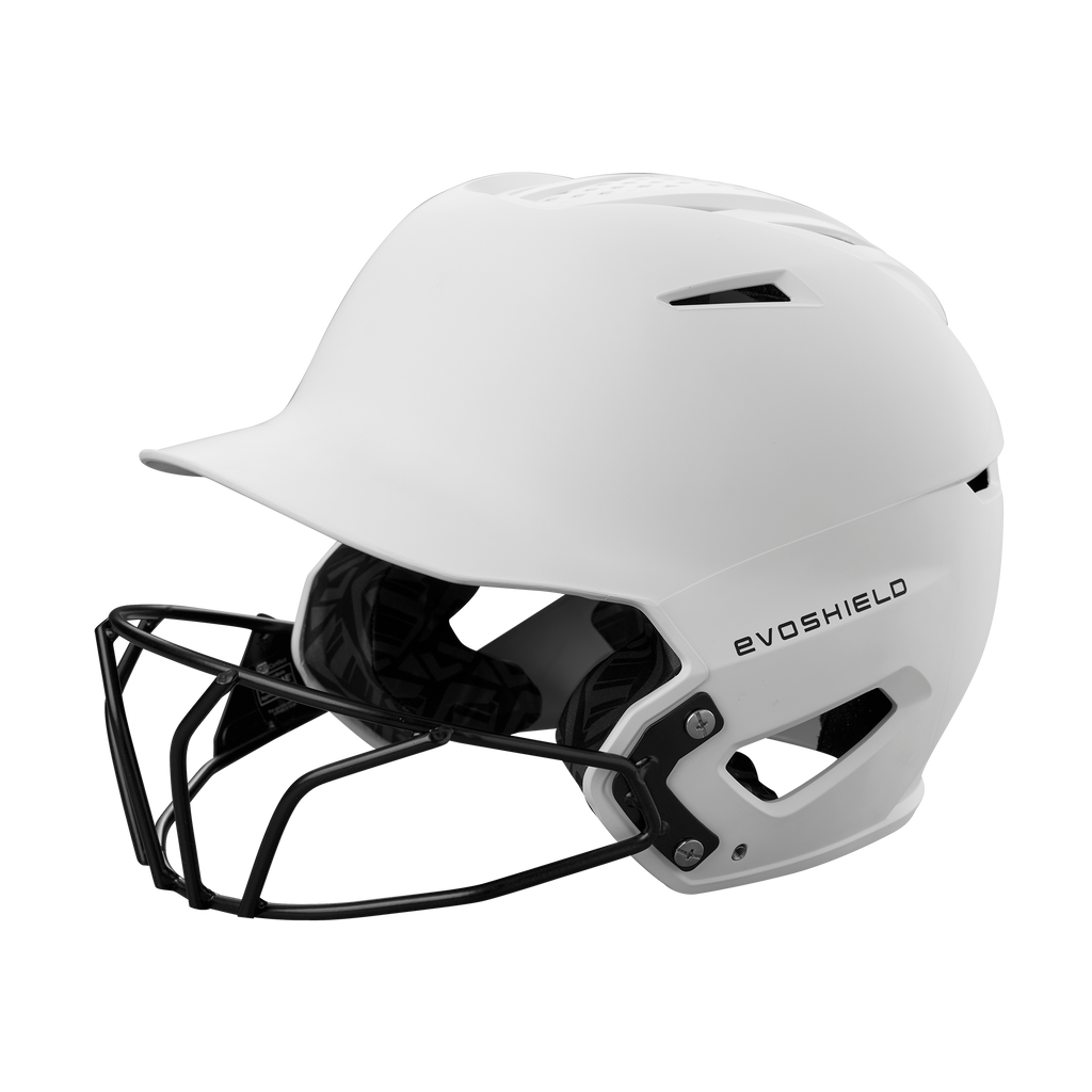 EvoShield - Pro-SRZ Navy/Red Catcher's Helmet - Hit After Hit