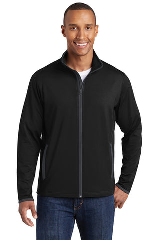 Sport-Tek Men's Sport-Wick Contrast Full-Zip Jacket