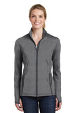 Sport-Tek Ladies Sport-Wick Contrast Full-Zip Jacket