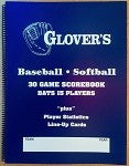 Glover's Blue Spiral Scorebook