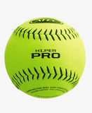 ATEC Hi.Per Pro Leather Flat Seam Softballs (dozen)