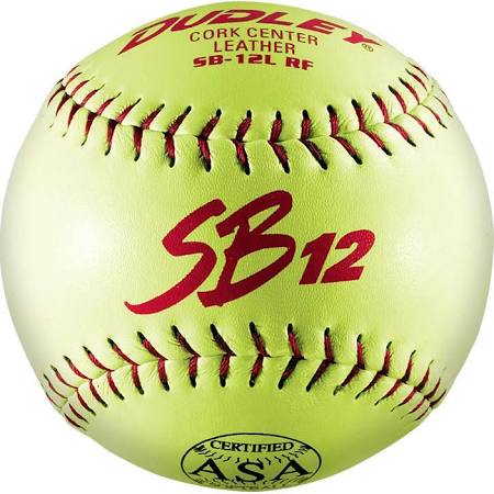 Dudley SB12L 12" ASA Slowpitch Softballs (dozen)