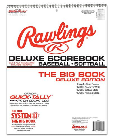 Rawlings Deluxe System-17 Scorebook