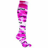 Red Lion Tie Dyed Mustache Socks