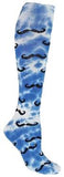 Red Lion Tie Dyed Mustache Socks